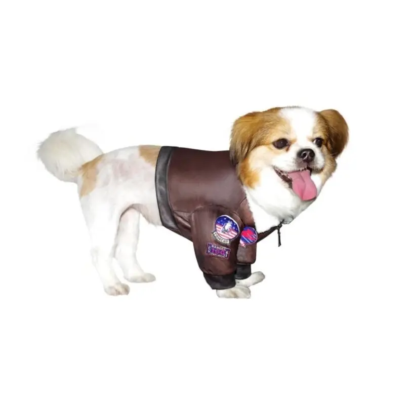Rubies Top Gun Dog Costume Coat X-Small - Out of Stock!