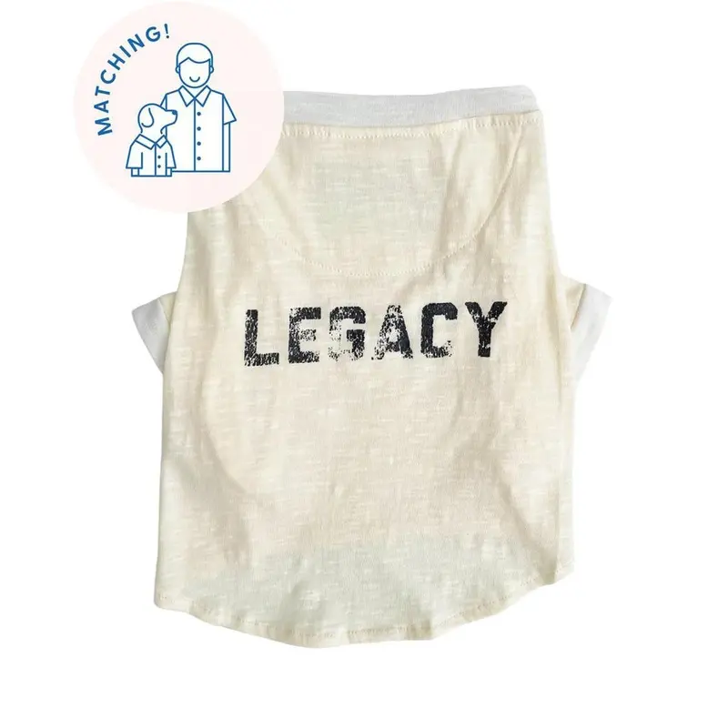 Dog Threads Legacy Graphic Dog T-Shirt Medium