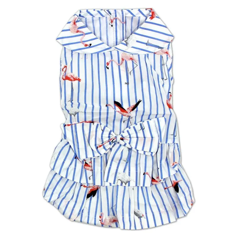 Flamingo Dog Dress by Parisian Pet X-Small - Out of Stock!