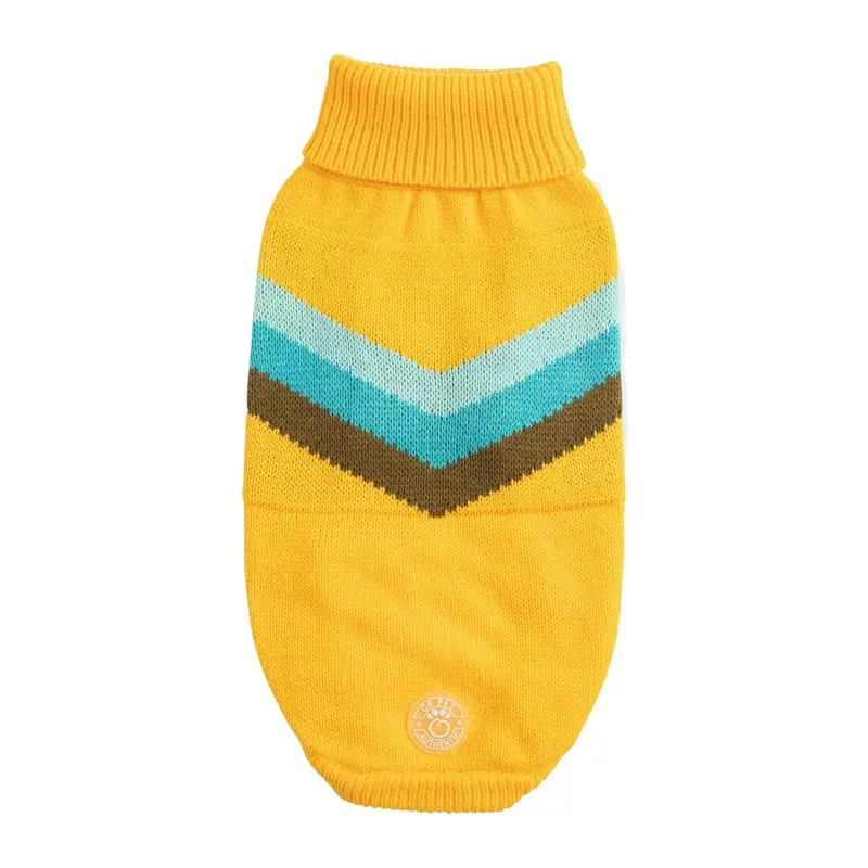GF Pet Alpine Dog Sweater - Yellow 3X-Large
