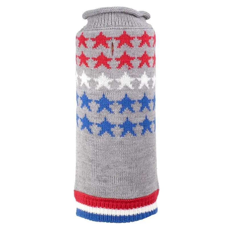 Worthy Dog Stars Dog Sweater Medium