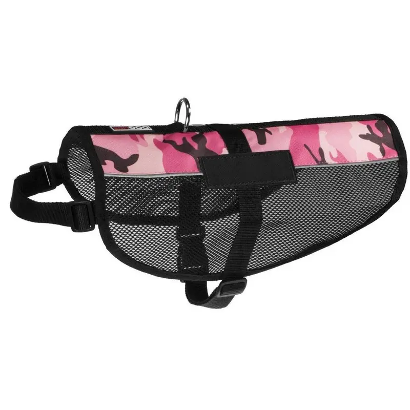 Dogline MaxAire Mesh Dog Vest - Pink Camo Girth 13-16"