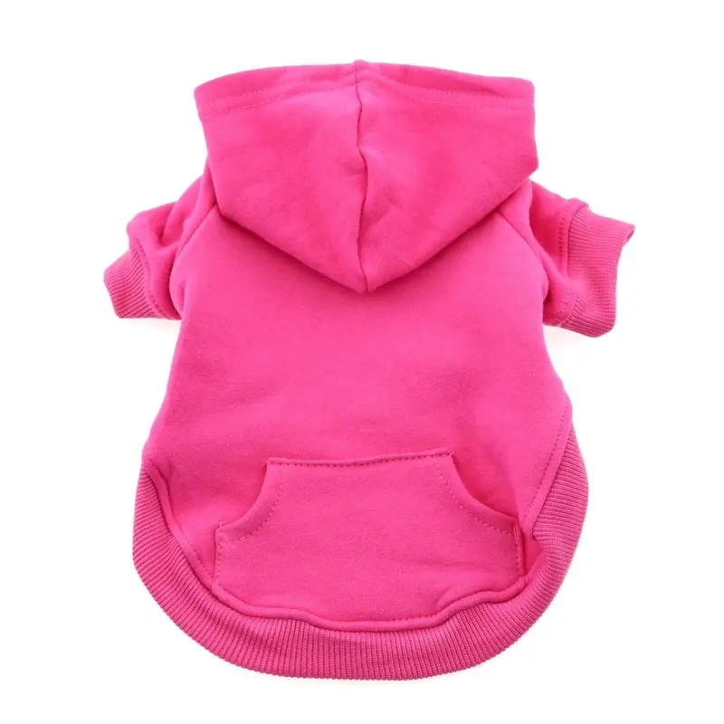 Flex-Fit Dog Hoodie by Doggie Design - Pink X-Small