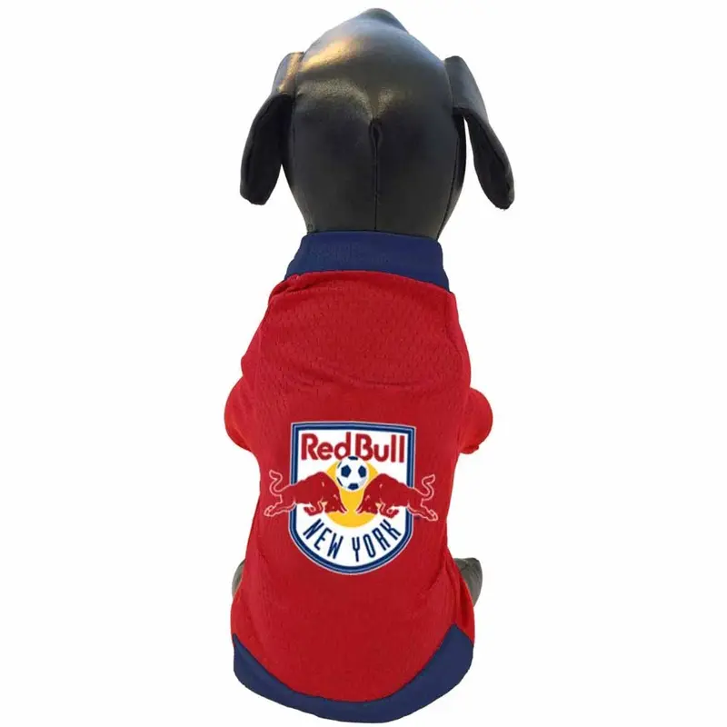 New York Red Bulls Athletic Mesh Dog Jersey X-Large
