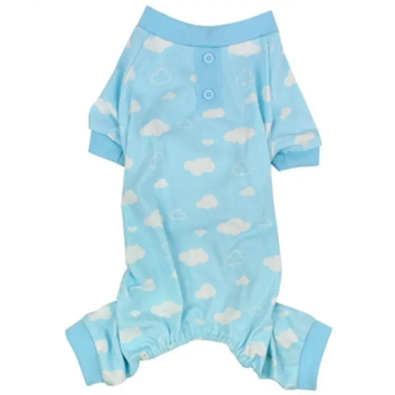Parisian Pet Blue Cloud Dog Pajamas X-Small