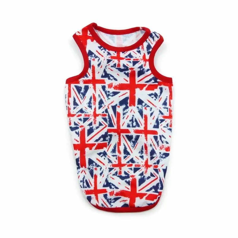 PuppyPAWer Union Jack Dog Tank by Dogo XX-Small