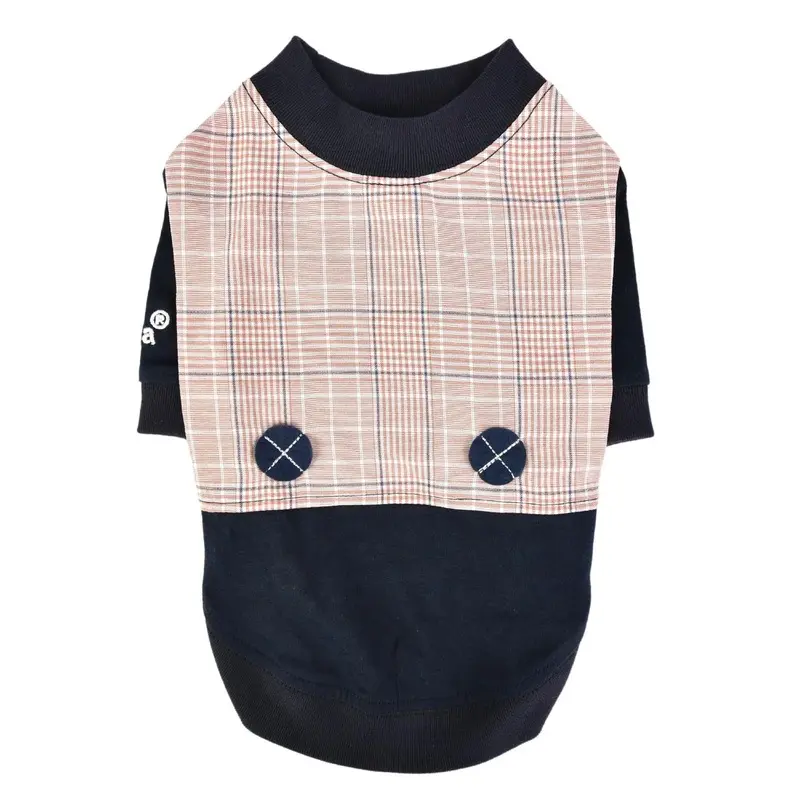 Blake Dog Shirt by Puppia - Navy Small