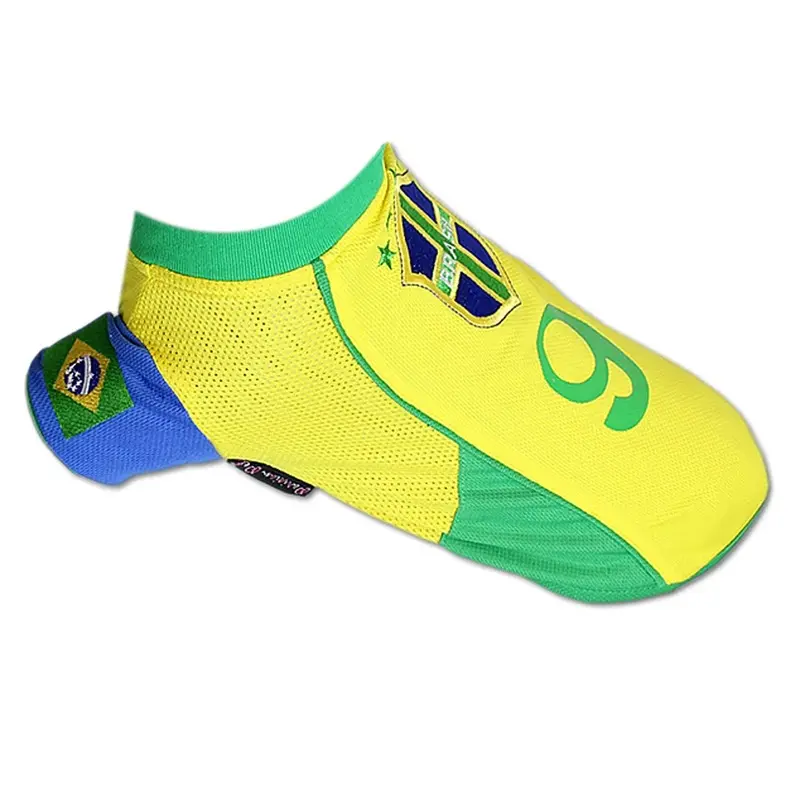 Parisian Pet Brazil Soccer Dog Jersey X-Small