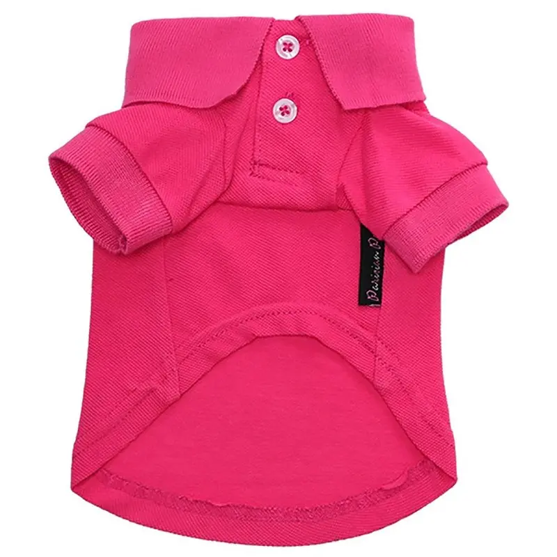 Parisian Pet Dog Polo - Pink XX-Small