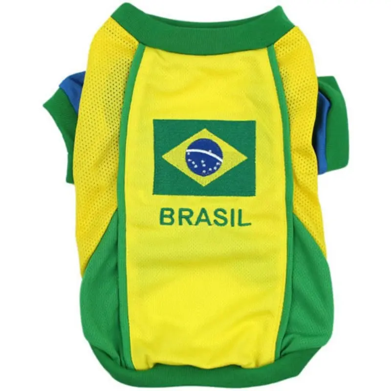 Parisian Pet Team Brazil Dog Jersey X-Large