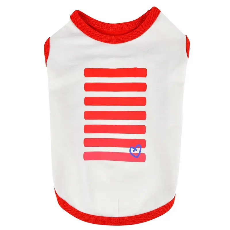 Powerup Dog Tank by Puppia - Orange Red Small