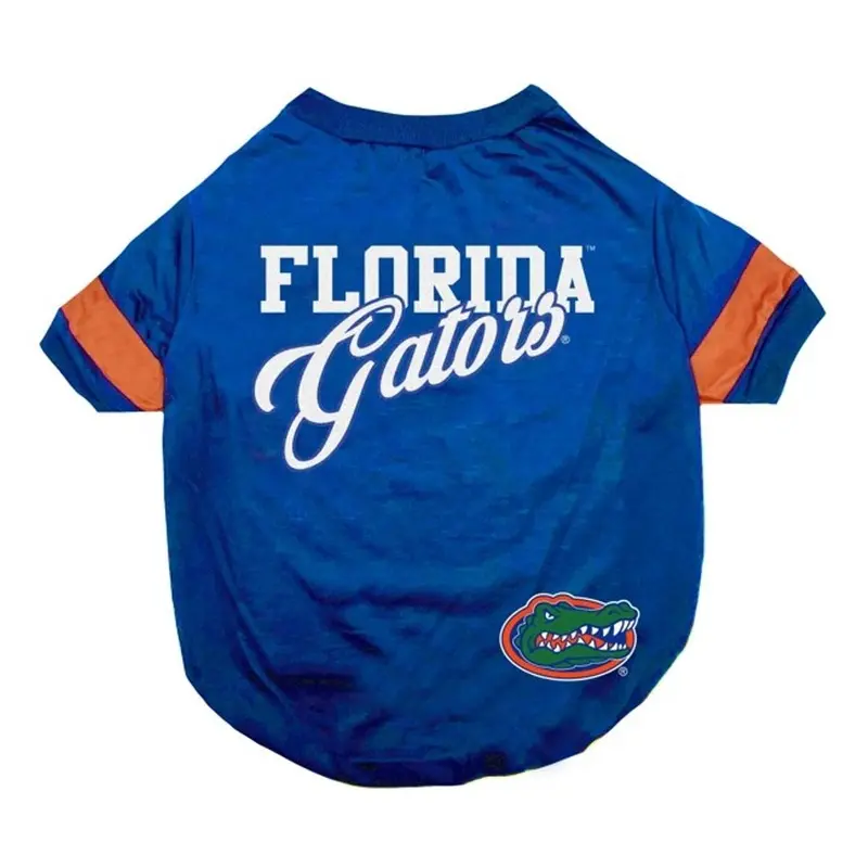 Florida Gators Stripe Dog Shirt by Pets First  Small - Out of Stock!