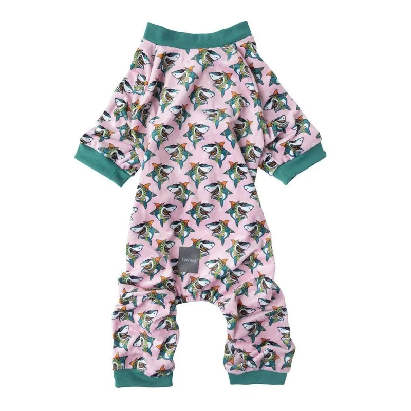 FuzzYard LL Cool Jaw$ Dog Pajamas Size 5