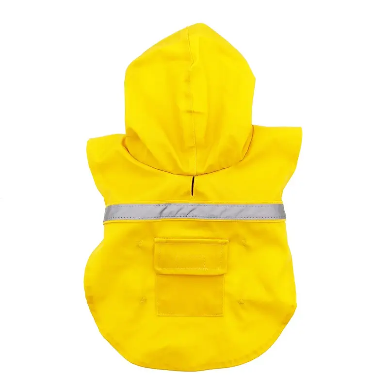 Guardian Gear Dog Rain Jacket with Reflective Strip - Yellow X-Small