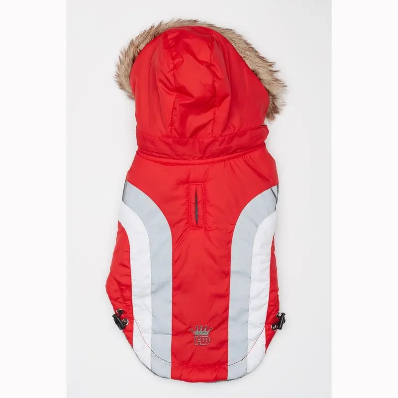 Hip Doggie Swiss Alpine Ski Dog Vest - Red X-Small