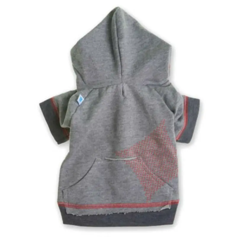Ruffluv NYC Ace of Diamonds Dog Hoodie X-Large