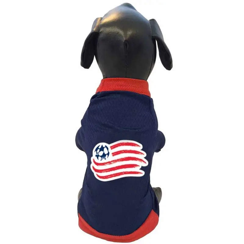 New England Revolution Athletic Mesh Dog Jersey XX-Small