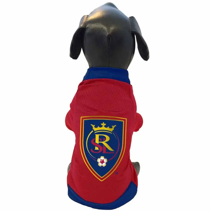 Real Salt Lake Athletic Mesh Dog Jersey Large