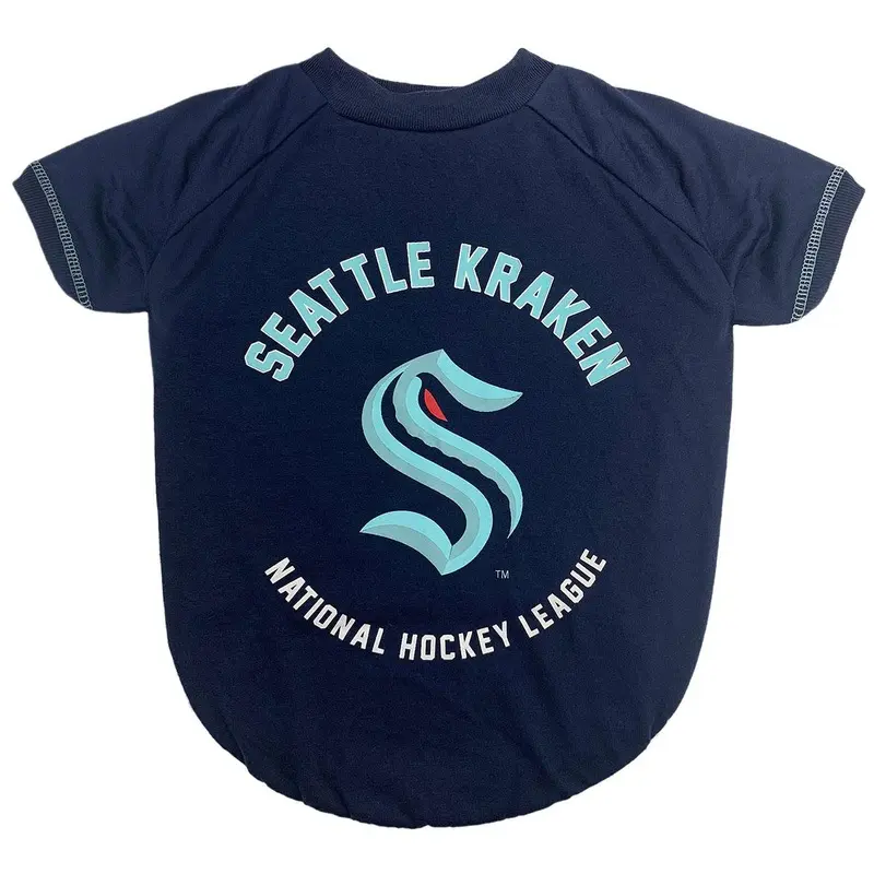 Seattle Kraken Dog T-Shirt X-Small