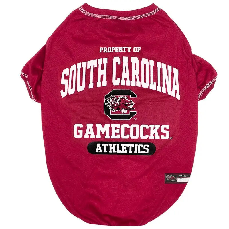 South Carolina Gamecocks Athletics Dog T-Shirt X-Small - Out of Stock!