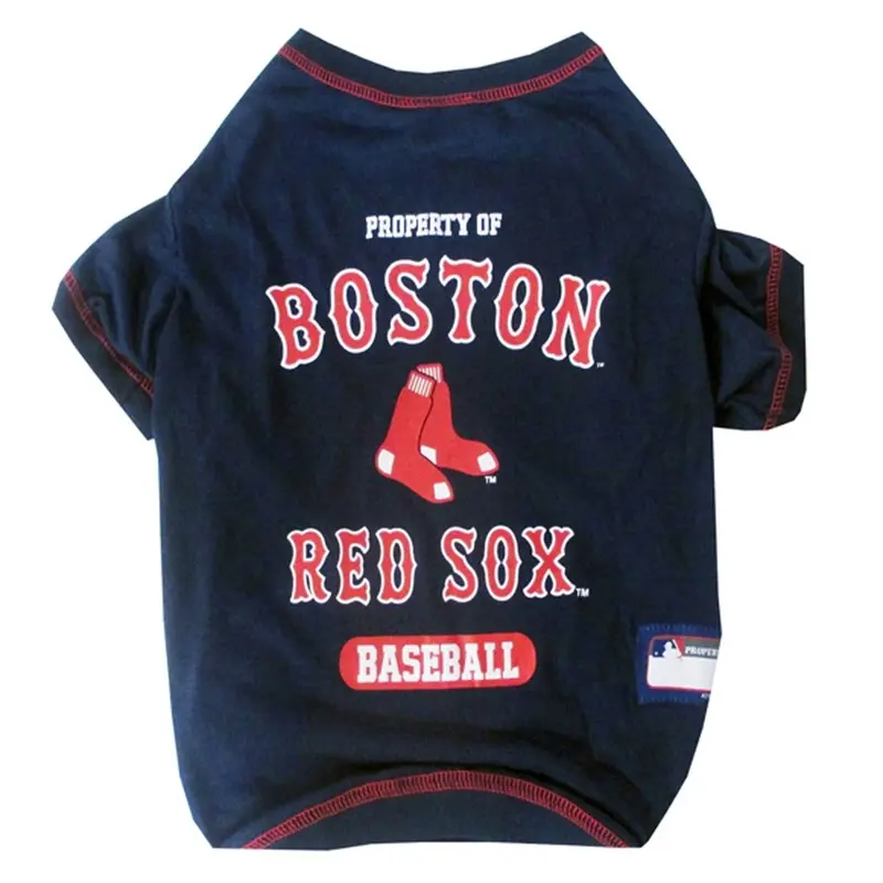 Boston Red Sox Dog T-Shirt - Navy Blue X-Small - Out of Stock!