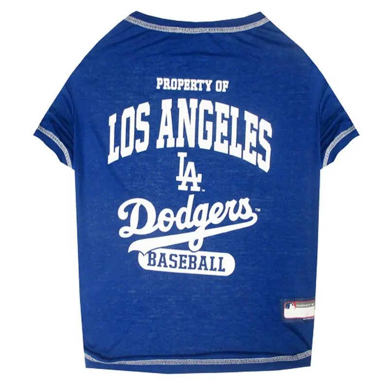 Los Angeles Dodgers Dog T-Shirt - Blue Medium - Out of Stock!