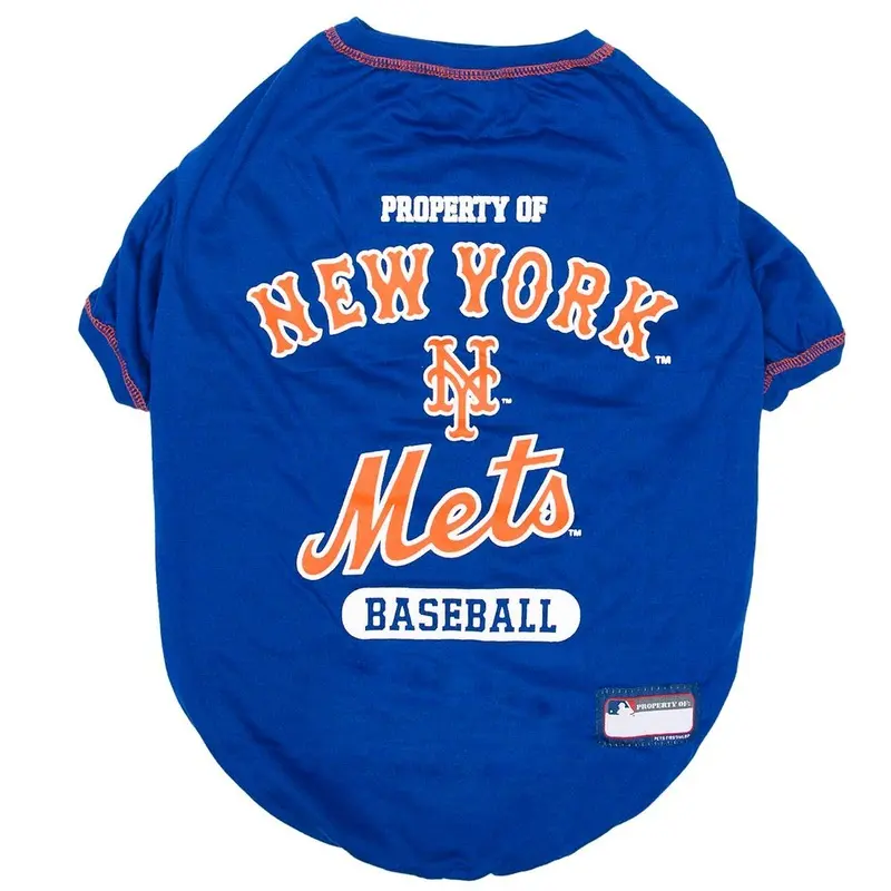 New York Mets Dog T-Shirt - Blue X-Small - Out of Stock!