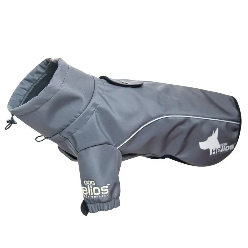 Pet Life Helios Extreme Soft-shell Winter Dog Coat - Gray Medium