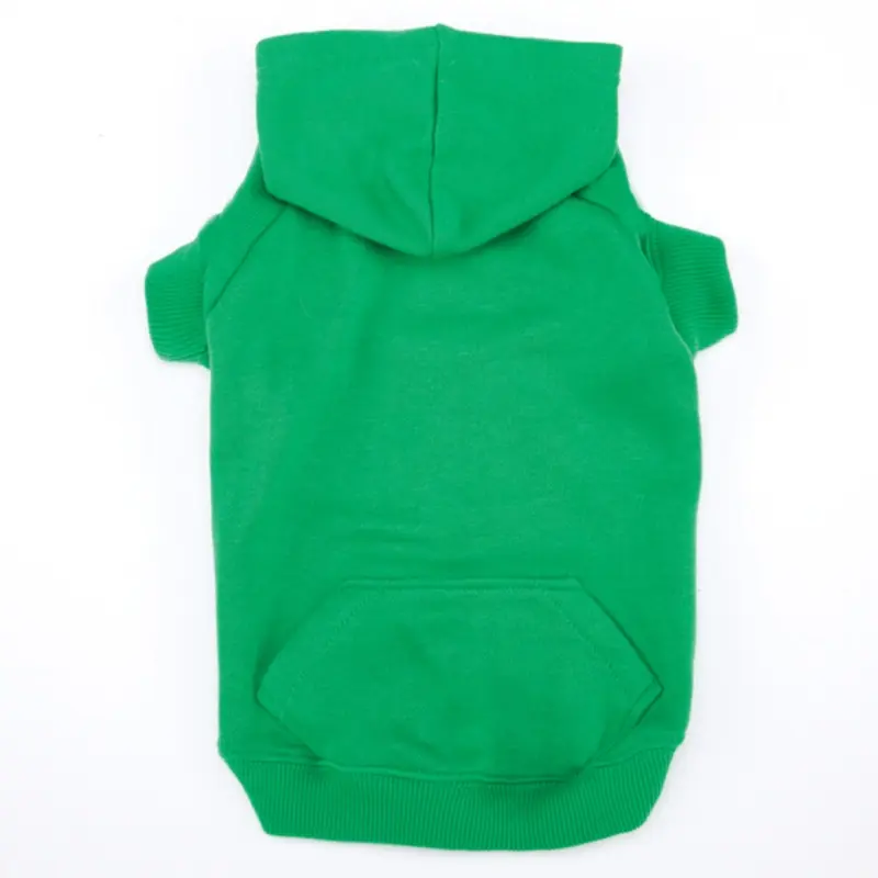 Casual Canine Basic Dog Hoodie - Green X Small - Out of Stock!