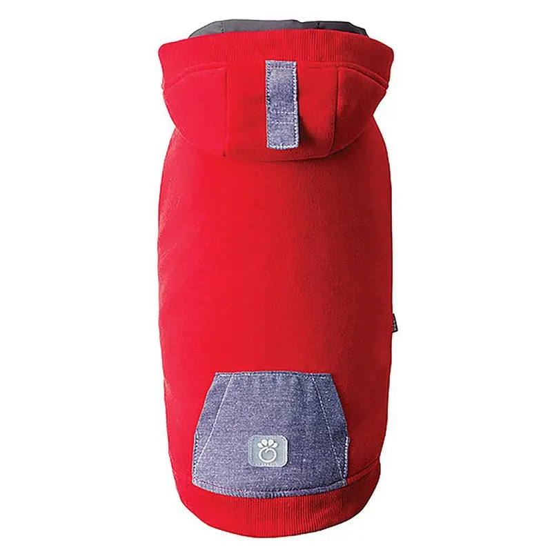 GF Pet Cabin Dog Hoodie - Red XX-Small