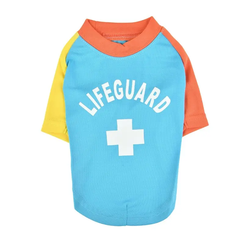 Rescuer Dog Shirt by Puppia - Sky Blue Medium