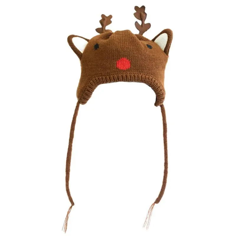 Worthy Dog Reindeer Dog Hat - Brown X-Small - Out of Stock!