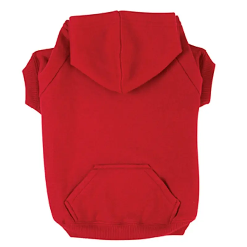 Zack & Zoey Basic Dog Hoodie - Tomato Red X-Small - Out of Stock!