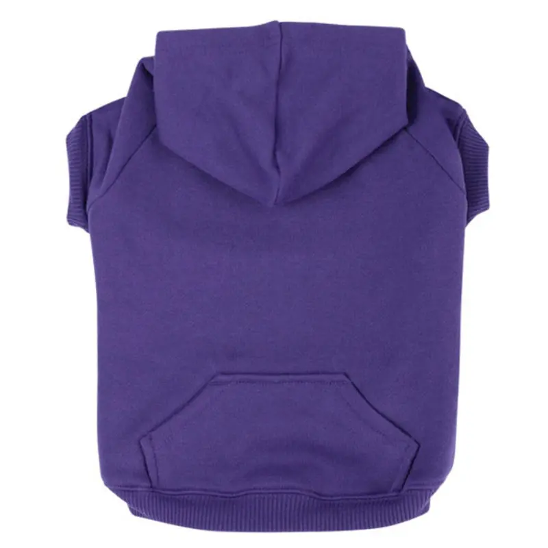 Zack & Zoey Basic Dog Hoodie - Ultra Violet X-Small
