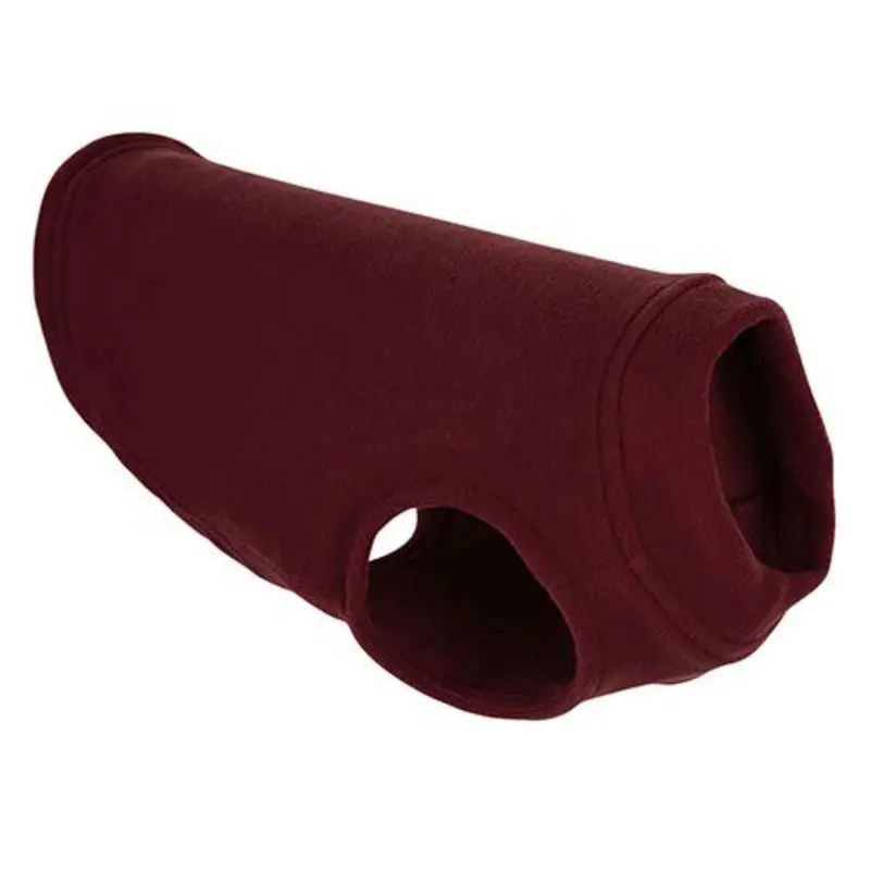 Stretch Fleece Dog Vest by Gooby - Burgundy X-Small