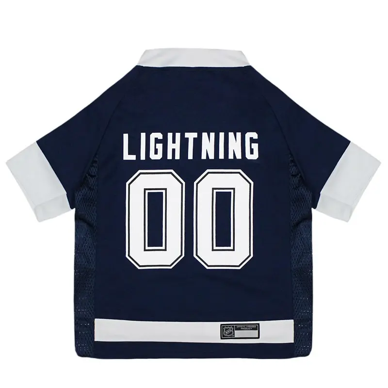 Tampa Bay Lightning Alternate Dog Jersey X-Small