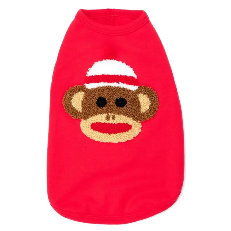Worthy Dog Sock Monkey Dog T-Shirt X-Large