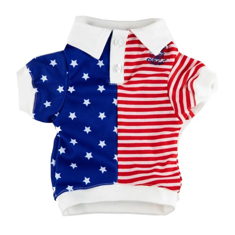 Max's Closet Americana Dog Polo X-Small