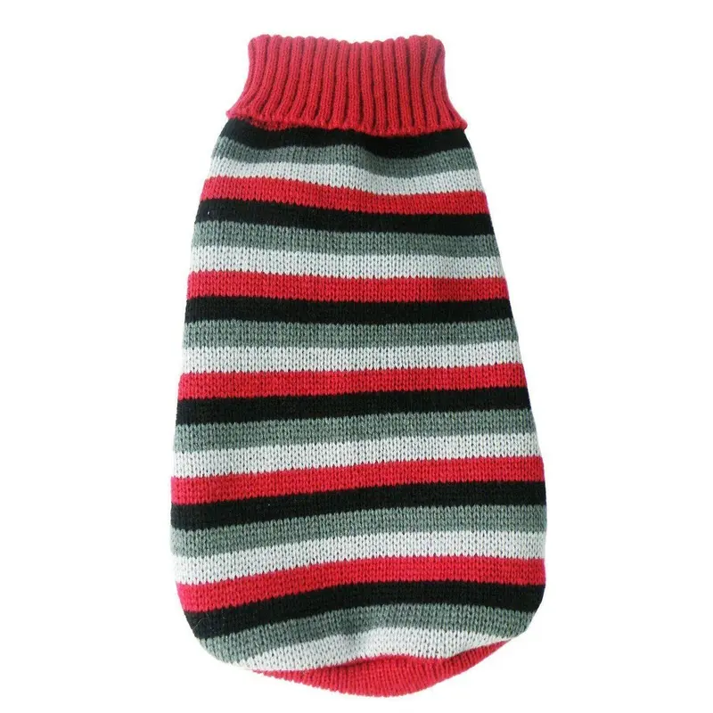 Pet Life Polo-Casual Lounge Turtleneck Dog Sweater Medium