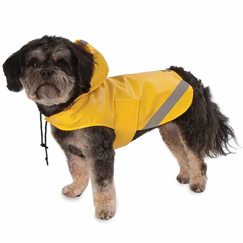 Petrageous London Dog Rain Slicker - Yellow 2X-Large