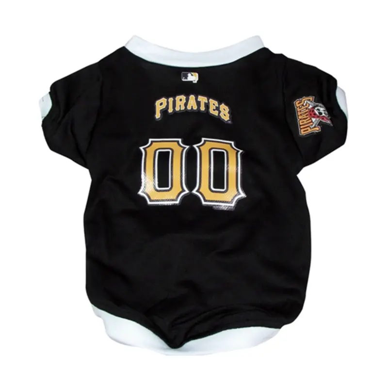 Pittsburgh Pirates Baseball Dog Jersey Medium