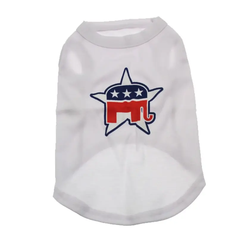 Republican Party Star Dog Tank Top - White X-Small