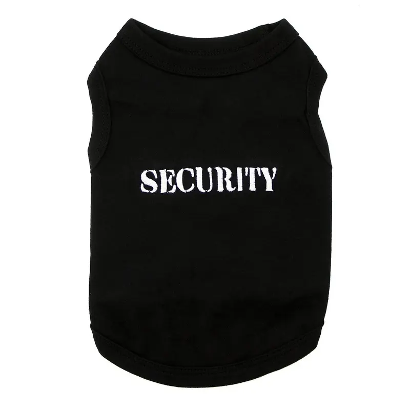 Security Dog Tank by Parisian Pet Small