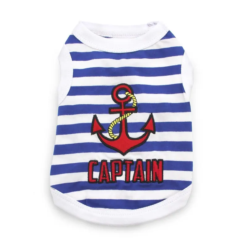 Captain Dog Tank by Parisian Pet XX-Small