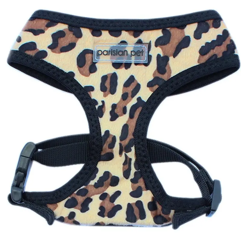Parisian Pet Freedom Dog Harness - Leopard  Medium