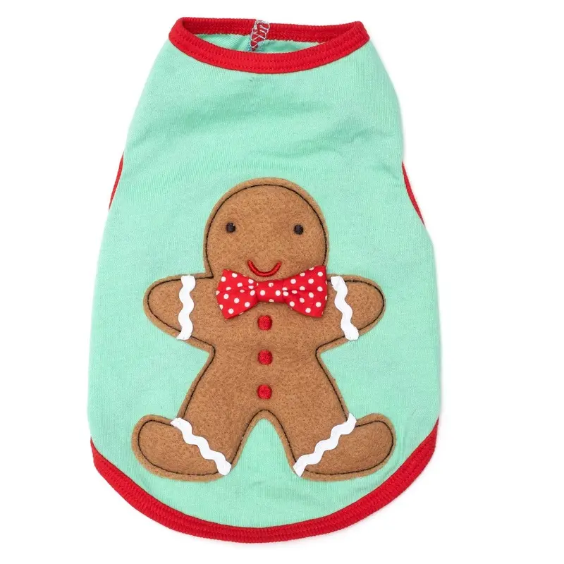 Worthy Dog Gingerbread Andy Dog T-Shirt X-Large