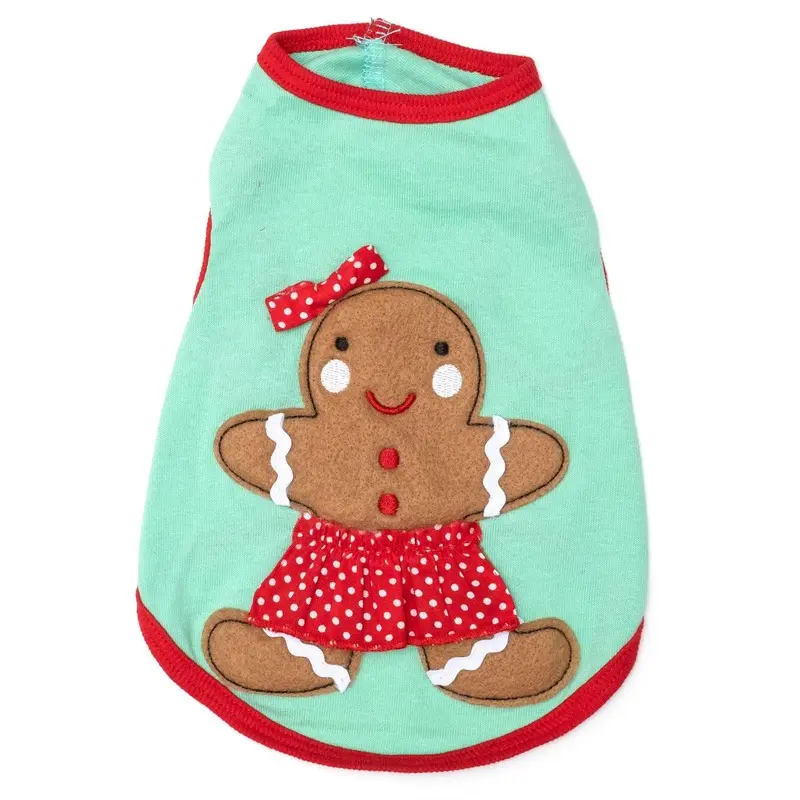 Worthy Dog Gingerbread Anne Dog T-Shirt 2X-Large