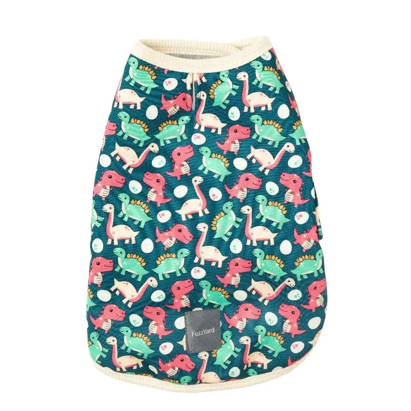 FuzzYard Dinosaur Land Wrap Dog Vest Size 3