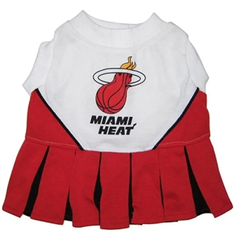 Miami Heat Cheerleader Dog Dress X-Small