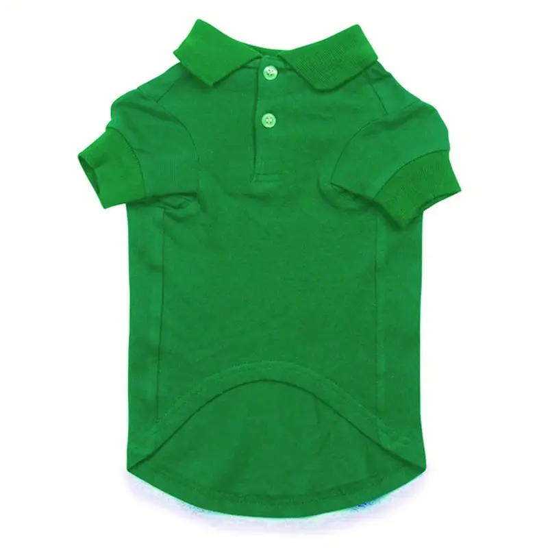 Polo Dog Shirt by Parisian Pet - Green XX-Small
